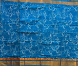 Ditya Venkatagiri saree with kadhi border and cow print
