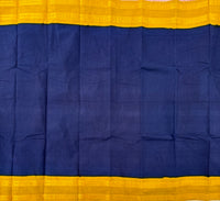 Neelambari Rettai Pettu border Sungudi cotton saree