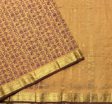 All that glitters silk cotton Chinnalampattu banana fiber saree with Tamil letters