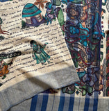 Swakshini Kalamkari Ramayana on handspun saree