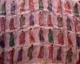 Shimmer fields printed tissue silk Kota saree