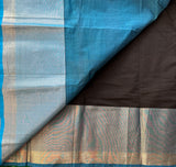 Alice - Wonder - Handwoven Mangalgiri Cotton saree - The Maggam Collective