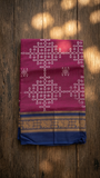 Ojaswi  Kolam block prints Chettinad cotton saree