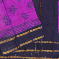 Sinamika Sungudi saree with Kolam