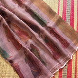 Shimmer fields printed tissue silk Kota saree