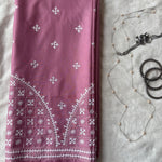 Kundanika kutch hand embroidery on silk