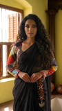 Madhu readymade full sleeves patchwork blouse