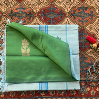 Nilgiri mornings - handwoven silk Chinnalampattu