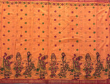 Vakula two tone handwoven Godavari cotton saree