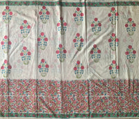 Shreenika - Sanganeri block printed mul cotton saree