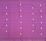 Mauve Sorceress handwoven Siddipet gollabhama saree