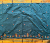 Kasuti embroidered blended silk Ilkal at sale price