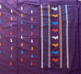 Rathikala handwoven Siddipet gollabhama saree - The Maggam Collective