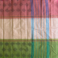 Nityaklinna Kanchi cotton muppangu / mubbagam saree Pichwai printed