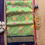 Anasuya pure silk Rajkot style Ikat saree