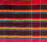 Rainbow brookie mercerised Puttapaka Ikat cotton saree