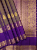 Gorinta Poochindi handwoven pure silk Kanjivaram saree