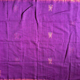 Butterfly Regalia linen handloom saree with two tone inlays