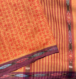 Gokila Tamil script handloom saree