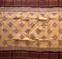 Vyapi Sungudi saree with Kolam