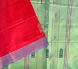 Doddabetta dawn - handwoven silk Chinnalampattu