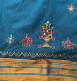 Kasuti embroidered blended silk Ilkal at sale price