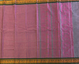 Sivagamasundari Kanchi cotton saree annapakshi Rudraksha motifs