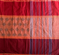 Svargatih Kanchi cotton muppangu / mubbagam saree kolam printed