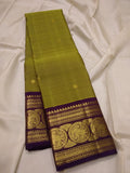 Sa स Ponnoli  handwoven pure silk Kanjivaram