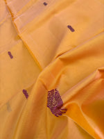 Golden eye handwoven silk Chinnalampattu