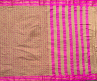Poongodi Chettinad cotton saree with Tamil script print