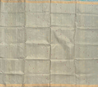 Urvi cardamom green pure silk Uppada Jamdani