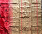 Maanga handwoven silk Chinnalampattu with blouse