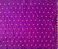 Zubeidaa - cotton saree with parijat embroidery and tassels