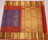 Tamara handwoven pure silk Kanjivaram saree