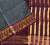 Nimisha Handwoven Guntur 120 Count Heritage Cotton Saree