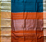 Devasena silk cotton Mangalgiri with paithani munia border