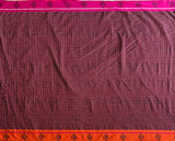 Priyamani handwoven Patteda Anchu saree baby kolam print with blouse