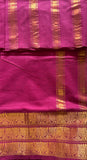 Frida Guntur Handwoven 120 Count Premium Cotton Saree