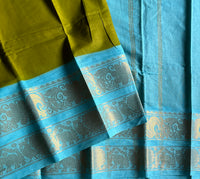 Soudamini Double border Sungudi saree