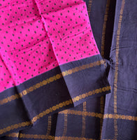 Jaamun Jujube puli Sungudi cotton saree