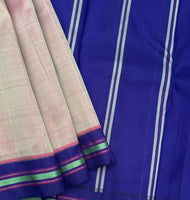 Komaari zero zari pure silk handwoven kanjivaram saree