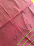 Guntur saree on sale due to weaving pulls and gaps