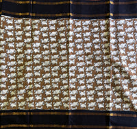 Surabhi pichwai print on Sungudi saree