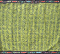 Gargi Tamil script handloom saree