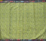 Gargi Tamil script handloom saree