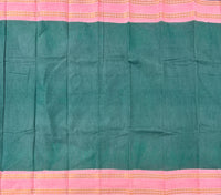 Soumya Rettai Pettu border Sungudi cotton saree