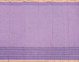 Warrior princess handwoven Mangalgiri with hand block printed kolams - The Maggam Collective