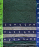 Paramaa handwoven Patteda Anchu saree BABY kolam print with blouse