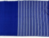 Aparajita Ponduru handspun and handwoven cotton saree with additional blouse - The Maggam Collective